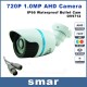 Наружная AHD 720P камера видеонаблюдения с ик-cut фильтром 1мп.